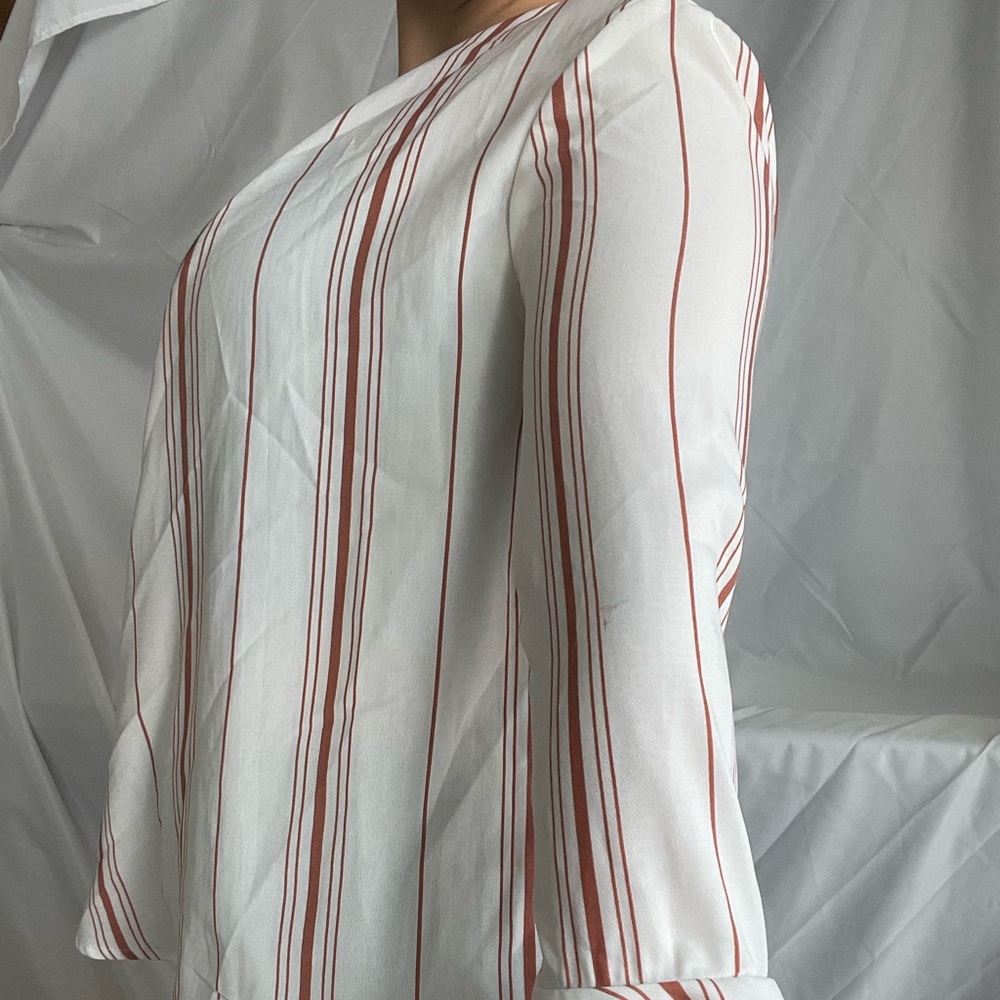 FAVLUX Long Sleeve Striped Blouse - Picture 2 of 3